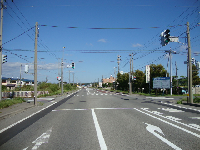 「一本木」交差点